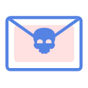 Virus mail Icon