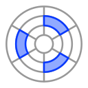 Polar diagram Icon