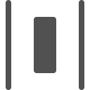 Transverse distribution Icon