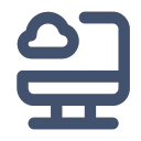 desktop-cloud-alt Icon