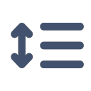line-spacing Icon