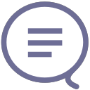 Chat, comment, discussion, dialogue Icon