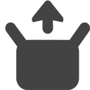 si-glyph-box-upload Icon