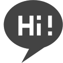 si-glyph-bubble-message-hi Icon
