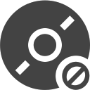 si-glyph-disc-deny Icon