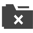 si-glyph-folder-error Icon