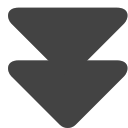 si-glyph-triangle-double-arrow-down Icon