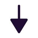 Arrow - Down 3 Icon