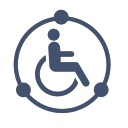 Difficult disability data governance Icon