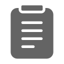 clipboard, note, document Icon