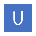 U_ square_ solid_ Letter U Icon