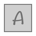 A_ square_ Letter a_ by_ climei Icon