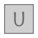 U_ square_ Letter U Icon