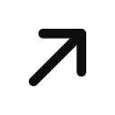 arrow-right-up Icon