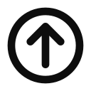 circle-arrow-up Icon