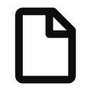 document-empty Icon