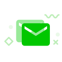 MBE style multicolor icon - mail Icon