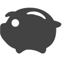 si-glyph-piggy-bank Icon