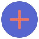 Add - two colors Icon
