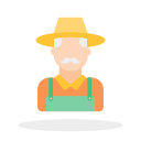 farmer SVG Icon