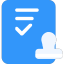 Filing and review_ sel Icon