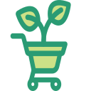 Shopping cart selection Icon