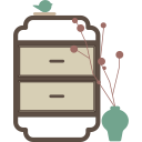 Bedside cupboard Icon