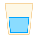 Linear cup water Icon