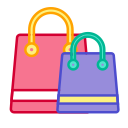 Linear shopping bag Icon