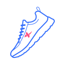Professional running shoes Icon