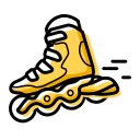 Roller skating shoes Icon
