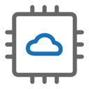 GPU cloud server Icon