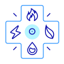Comprehensive energy consumption analysis system Icon