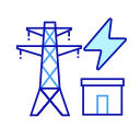 Management system of power transformation and distribution Icon