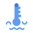 Water temperature meter Icon