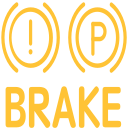 Parking brake and brake oil level indicator Icon