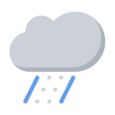 Rain - moderate rain Icon