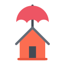 Umbrella house Icon