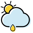 Weather icon shower Icon