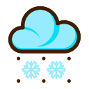 Linear moderate snow Icon
