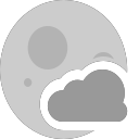 moon-with grey cloud Icon