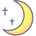 Moon, night Icon