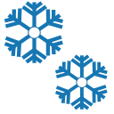 Weather - moderate snow Icon