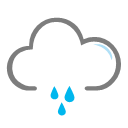 Weather - heavy rain Icon