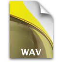 sb document secondary audio wav Icon