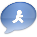 iChat Aqua AIM Icon