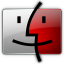Finder red Icon