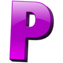 Letter p Icon
