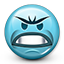 Emoticon Mad Angry Grr Icon