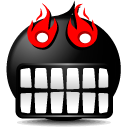 Anger Smile Icon